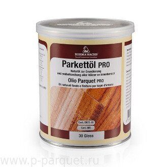 Паркетное масло Parquet Oil Pro Borma Wachs 10% -1л