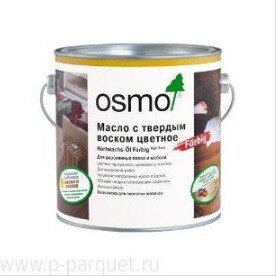 Масло Osmo 3071 цвет мёд с твердым воском Hartwachs-Öl Farbig 750мл