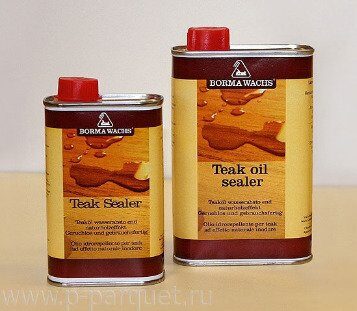 Масляное покрытие Teak oil sealer Borma Wachs 0,5л